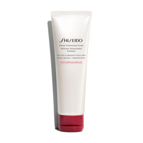 Shiseido Deep Cleansing Foam - 125 mL - Deeply Cleanses- For Oily to Blemish-Prone Skin