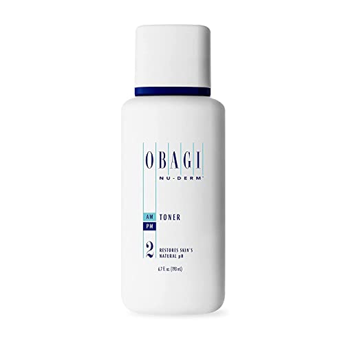 Obagi Nu-Derm Face Toner, Alcohol Free Toner with Witch Hazel and Aloe Vera for Oily Skin or Dry Skin Types 6.7 Fl Oz