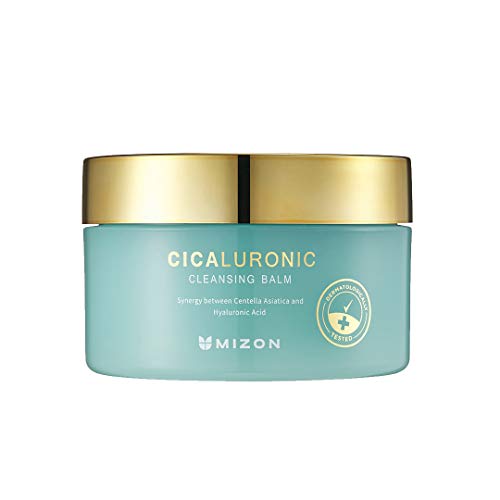 Mizon Cicaluronic Cleansing Balm Makeup Remover with Cica and Hyaluronic Acid (2.7 fl oz)