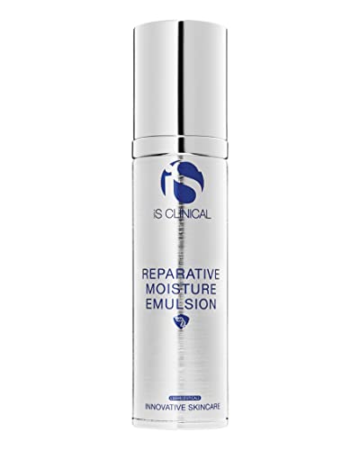 iS CLINICAL Reparative Moisture Emulsion, Hydrating Anti-Aging Face Moisturizer with Hyaluronic Acid, Repairs and Protects Skin