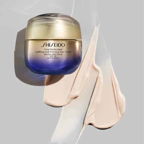 Shiseido Vital Perfection Uplifting and Firming Day Cream SPF 30-50 mL - Broad-Spectrum SPF 30 Anti-Aging Moisturizer