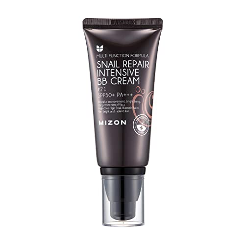 MIZON Snail Repair Blemish Balm, Multifunctional BB Cream with Snail Mucus Filtrate (#21)