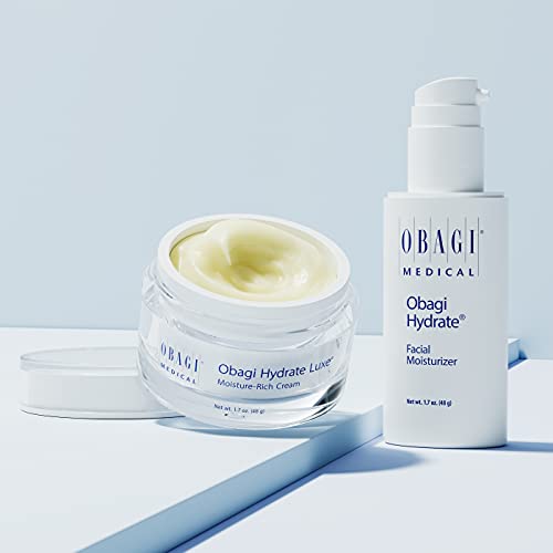 Obagi Hydrate Facial Moisturizer with Hydromanil for Long-Lasting Protection Contains Shea Butter, Mango Butter and Avocado Oil 1.7 oz.