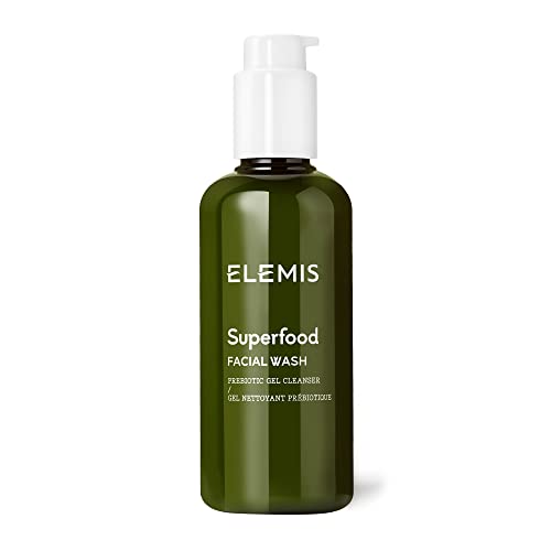 ELEMIS Superfood Revitalizing Facial Wash Daily Prebiotic Gel, Balances Skin for a Fresh Complexion( 6.7 Fl Oz)