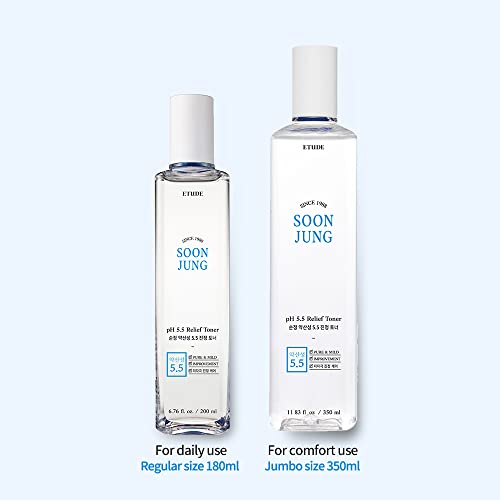 ETUDE HOUSE Soonjung pH5.5 Relief Toner (200ml)