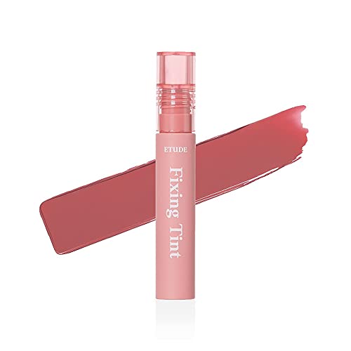 ETUDE Fixing Tint #05 Midnight Mauve| Long Lasting High Pigmented Liquid Lipstick |Waterproof Lightweight Matte Finish Lip Stain| Full Coverage