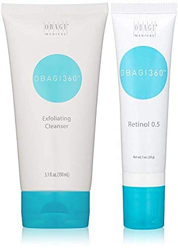 Obagi360 Exfoliating Cleanser And Obagi Medical 360 Retinol 0.5.