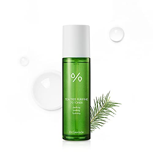 Tea Tree Toner Effective Repairing Acne Treatment with Aloe Vera