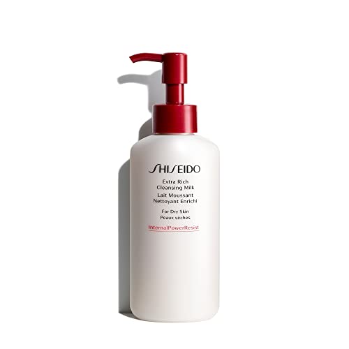 Shiseido Extra Rich Cleansing Milk - 125 mL - Gentle Cleanser for Hydrated, Moisturized skin