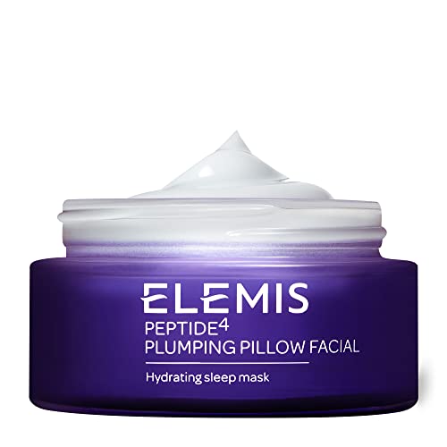 ELEMIS Peptide4 Plumping Pillow Facial Cooling Gel Overnight Mask (1.7 Fl Oz)