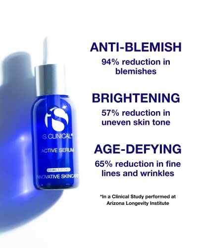 iS CLINICAL Active Anti-Acne Brightening Face Serum, reduces hyperpigmentation