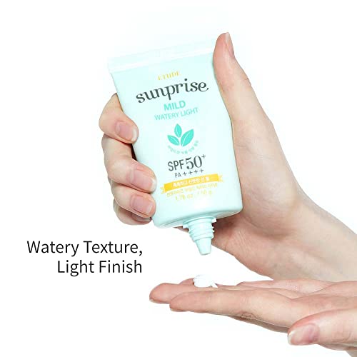 ETUDE Sunprise Mild Watery Light SPF50+/PA+++ 1.7 fl. Oz (50ml)