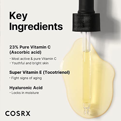 Vitamin E & Hyaluronic Acid, Brightening & Hydrating Facial Serum