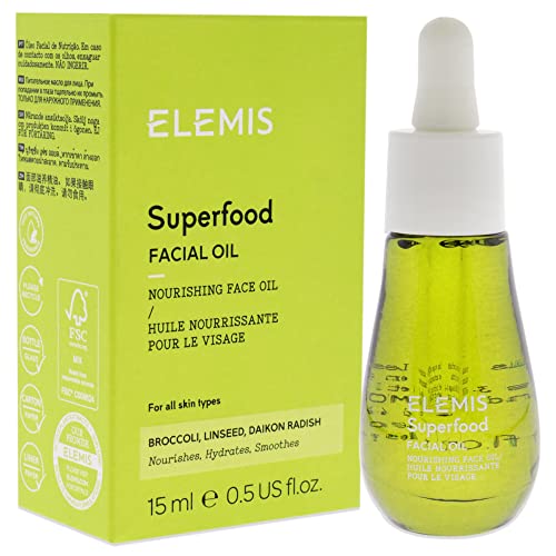 ELEMIS Superfood Concentrated Lightweight Facial For Glowing Complexion, (0.50 Oz)