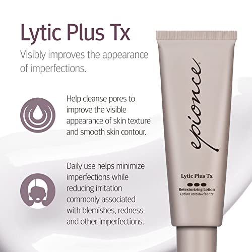 Epionce Lytic Plus Tx Facial Lotion with Salicylic Acid, Hyaluronic Acid and Shea Butter for Reducing pores, Hyperpigmentation and Acne Treatment for Oily