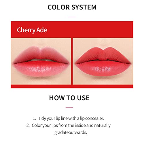 Vivid Color Lip Stain with Moisturizing Weightless & Non-sticky