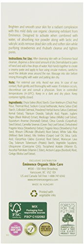 Eminence Strawberry Rhubarb Dermafoliant, 4.2 Ounce