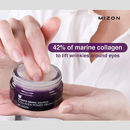 MIZON Collagen Power Firming Anti-wrinkle EYE Cream elastin booster for skin elasticity