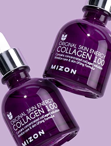 MIZON Collagen Ampoule for Skin Elasticity and Moisturizing, Lifting Formula (30 ml)