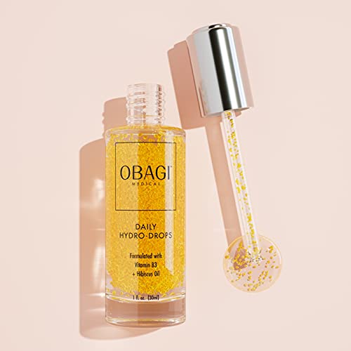 Obagi Daily Hydro-Drops Hydrating Facial Serum for Dry Skin, 1 fl oz - Moisturizing Serum for Face - Hypoallergenic Face Serum with Moisture-Preserving Formula For More Radiant, Healthy-Looking Skin