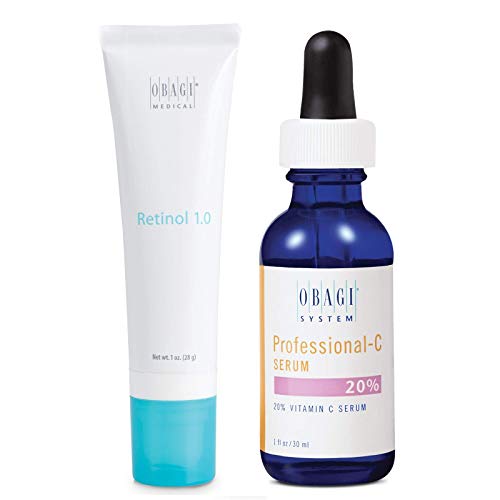 Obagi Medical 360 Retinol 1.0 and Professional C Serum 20% Vitamin C Bundle