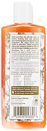 Eminence Organic Skincare Mangosteen Daily Resurfacing Cleanser, 4.2 Ounce (4330/EM)