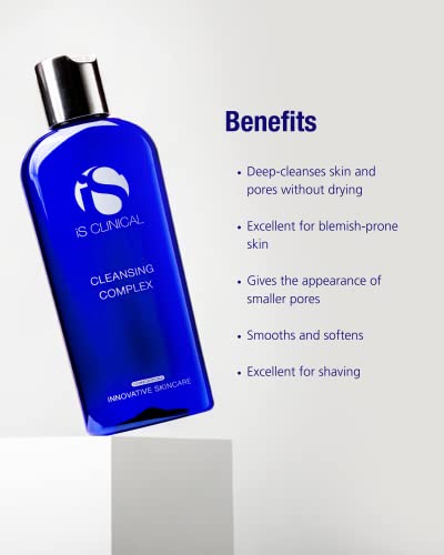 iS CLINICAL Cleansing Complex, 3in1 Gentle deep pore cleanser Face Wash and Makeup remover