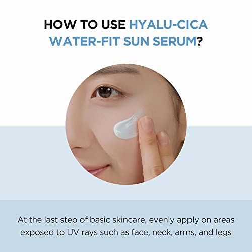 SKIN1004 Hyalu-CICA Water-fit Sun Serum  Hydrating Formula 1.69 fl. oz(50ml)