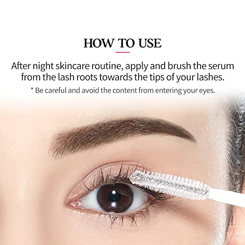 ETUDE My Lash Serum 0.6fl.oz (18g) 21AD | Easy And Comfortable Daily Eyelashes Serum With Biotin