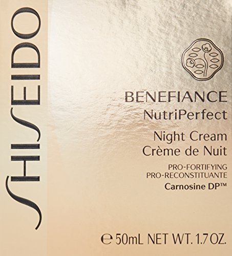 Shiseido Benefiance NutriPerfect Night Cream - 50 mL - Anti-Aging Night Cream for Mature Skin - Improves Look of Wrinkles, Sagging & Dullness