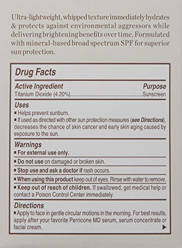 Perricone MD Vitamin C Ester Photo Brightening Moisturizer Broad Spectrum SPF 30 , 2 Ounce (Pack of 1)