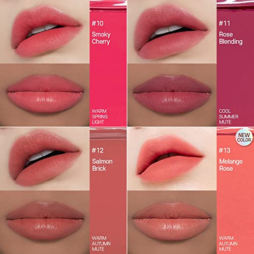 ETUDE Fixing Tint #05 Midnight Mauve| Long Lasting High Pigmented Liquid Lipstick |Waterproof Lightweight Matte Finish Lip Stain| Full Coverage